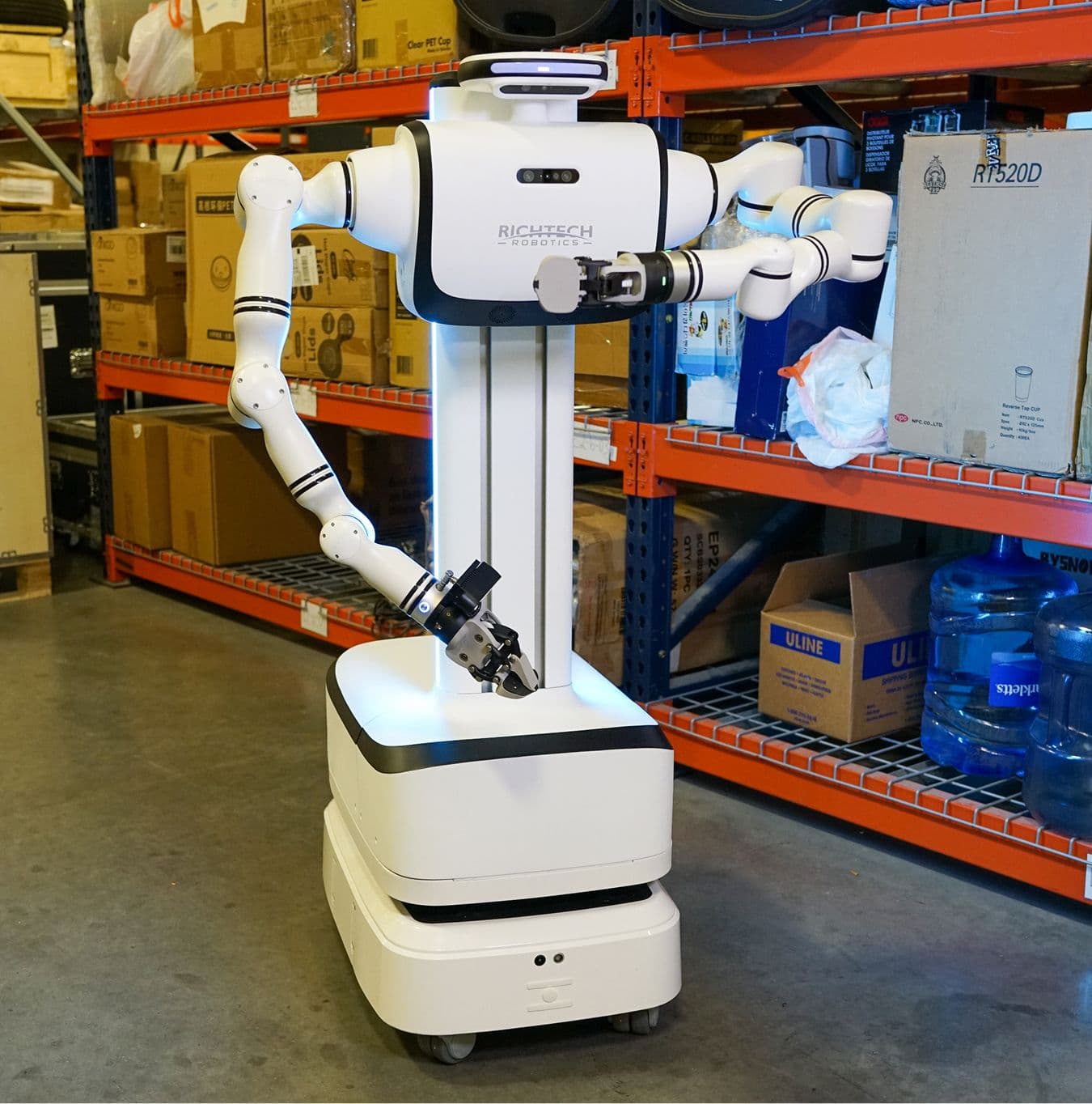 dex mobile robot in industrial setting